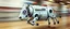 Placeholder: blind contour robot cow like space ship massage master guru fast moving motion blur background