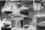 Placeholder: black and white storyboard, Peaple on foreground, between them in the middle we see cooks, scattered throughout the kitchen