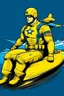 Placeholder: Yellow, captain america, top gun, swimming