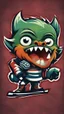 Placeholder: "little monster" hockey team logo