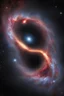 Placeholder: Black hole consuming star in dying galaxy