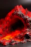 Placeholder: Light red lava caverns painted by Alan Sorrell