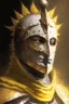 Placeholder: A portrait of Solaire, from Dark Souls Saga