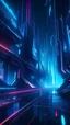 Placeholder: futuristic cyberpunk background Tronland sharp focus