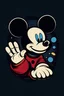Placeholder: "Design an AI logo featuring the iconic Mickey Mouse cat. Capture the charm and playfulness of the beloved character's glove. Emphasize the gloved hand's unique silhouette and convey the whimsical spirit of Disney's Mickey Mouse."