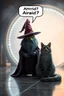 Placeholder: Wizard,snakebat and fat cat, add some fucking realism with no mutants, and a foggy background, and shiny tiled floor, and speechbubble above head saying "Afraid?" in front of space portal dimensional glittering device, bokeh like f/0.8, tilt-shift lens 8k, high detail, smooth render, down-light, unreal engine, prize winning