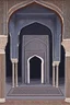 Placeholder: inside a Mughal mosque at night, by artist "Ingrid Umber", by artist "Sienna Lamberts"