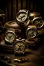 Placeholder: Generate an image that showcases a collection of vintage watches from different eras. Arrange the watches on a beautifully aged wooden surface or an antique display case. Vary the styles, shapes, and materials to highlight the unique characteristics of each vintage timepiece. Use soft, warm lighting to evoke a sense of nostalgia.the atmosphere of innovation and dedication as they work towards technological breakthroughs.
