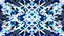 Placeholder: digital glitch pattern snowflake geometric abstraction by per kirkeby