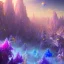 Placeholder: blue gold and violet landscape with multicolored crystals falling from the sky, full of details, smooth, bright sunshine，soft light atmosphere, light effect，vaporwave colorful, concept art, smooth, extremely sharp detail, finely tuned detail, ultra high definition, 8 k, unreal engine 5, ultra sharp focus