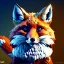 Placeholder: diamond fox, 8k resolution, ultra hyperdetailed, Unreal Engine 5, ultra colourful, very small details, realistic, realistic lighting