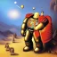 Placeholder: Botero, space marine