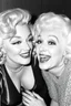 Placeholder: Marilyn Monroe meets Carol Channing.