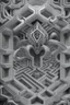 Placeholder: hexagon chrome labyrinth featuring illithid in the style of escher, 8k, trending art