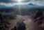 Placeholder: Extreme long shot, Birds Eye view, Andes skyline, smooth, god rays, unreal engine 5, ray tracing, RTX, lumen lighting, ultra detail, volumetric lighting