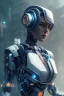 Placeholder: portrait,beautiful robot, post-apocalyptic in a cyberpunk city, realistic, intriacte detail, sci-fi fantasy style, volumetric lighting, particales,highly detailed,cinamatic, deep colours,8k