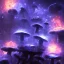 Placeholder: Spherical Frost metal magic armoured lightning Mycelium MUSHROOMS stars galaxy SPACE lANDSCAPE BURNING IN BLUE FLAMES hellfire abyss math chaos