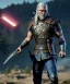 Placeholder: Geralt of rivia toddler, RoboCop, full body, steampunk, dramatic lighting, hyper realistic,