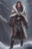 Placeholder: fantasy winter rogue