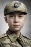 Placeholder: facial portrait - Band of Brothers, Captain Charlie Brown, WWII camouflage battle dress uniform, Professional quality full color photography by Ansel Adams - 4k UHD, Ultra-realistic, Hyper realistic, Photorealistic, Realistic, absolute Reality