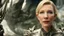 Placeholder: Portrait of Kate Blanchett as an elfin cyborg, in a fantasy landscape, HD 4K, photo-realistic accurate face and features, award winning photography, unreal engine, cinematic lighting