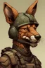Placeholder: create a soldier with an animal head for me