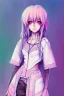 Placeholder: Full body portrait medium shot lady Watercolor Pastels Pastel PastelGoth PastelPunk PastelGore PastelAcademia PastelMilk DanishPastel PastelLacecore Anime Character, detailed, vibrant, anime face, sharp focus, Character Design, WLOP, Artgerm, Kuvshinov, Unreal Engine