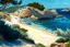 Placeholder: landscape, Greece, detailed, beach