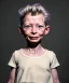 Placeholder: Tilda swinton toddler, full body, dramatic lighting, hyper realistic