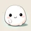 Placeholder: drawing of cute small mochi character