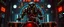 Placeholder: cyberpunk imagery synchronized mechanical drumming flickering stable core