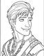 Placeholder: Prince Hans Coloring Page