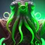 Placeholder: Closeup of cthulhu , levitated lab equipment, 4k, Highly Detailed, Masterpiece, perfect eyes, Digital Illustration, Cinematic Lighting, Realistic, Sharp Focus, Centered, Beautifully Lit, Bioluminescent by Stanley Artgerm Lau