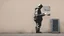 Placeholder: hacker by banksy