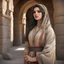 Placeholder: Hyper Realistic Pashto girl in castle