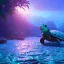 Placeholder: Turtle deep water lights night, unreal 5, octane render, cinema4d, redshift render, hyper realistic, cenematic, vibrancy, synthwave, retouch, centered, dynamic lighting, dramatic lighting, 4k, highly detailed, attractive beautiful, realistic, virtual reality, epic composition, holographic,