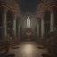 Placeholder: on old church interior full with people, scary, steam punk, realistic, made in octane, cinematic, ultra-realistic, extremely detailed octane rendering, 8K, VRAY Super Real ar 2:3, dof photorealistic futuristic 50mm lens hard lighting dark gray tintype photograph, realistic lighting, sepia color