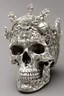 Placeholder: tiffany jewelry styled human skull