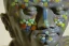 Placeholder: Single Human face made out of marbles by borglum