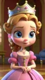 Placeholder: Introduction to Princess Penelope, cartoon,3D