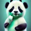 Placeholder: Panda, furry, mint fur, ice, rainbow, powers