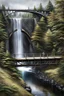 Placeholder: Rainbow Bridge, photorealistic