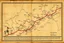 Placeholder: a scan of an ancient Cree Anishinaabe road map, hand drawn been stained and weathered, text is in Cree Syllabic