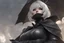 Placeholder: Hot 2B with whit eye in 8k nier automata artstyle, 2B them, 2B Custom, close picture, rain, fantasy world, intricate details, highly detailed, high details, detailed portrait, masterpiece,ultra detailed, ultra quality