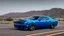 Placeholder: Dodge Challenger Hellcat As Bugatti Chiron Ultimately Tuned , 4k, photorealistic, Cinematic, rear view