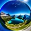 Placeholder: Glacier National Park, Montana,aerial view,extremely detailed digital painting, high resolution,8k, realistic, beautiful, volumetric lighting, mystical colors ,perfectly centered image, perfect composition, rim light, beautiful lighting,masterpiece, stunning scene, raytracing, anatomically correct, in the style Van Gogh and robert e howard and Ken Kelley and Ohrai Noriyoshi and Simon Bisley and tomzj1.