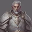 Placeholder: generate a portrait of a dnd 5e grey skinned earth genasi male in his 30s, that is tempist cleric