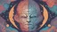 Placeholder: "Design a vibrant comic-styled artwork that captures the essence of a mighty brain, depicted as a tangible galactic entity. The brain itself should be intricately shaded to highlight its convoluted crevices, delicately lit by distant stars. The backdrop is to be an amalgamation of colourful swirling galaxies,