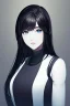 Placeholder: generate a realistic image of a skinny girl with white skin blue eyes and black hair beautiful portrait