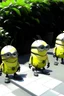 Placeholder: poor minions in side walk area